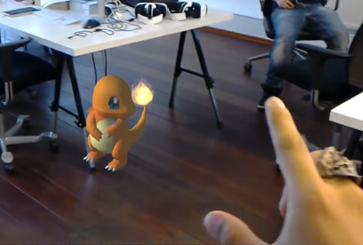 HoloLens上玩《Pokemon Go》是怎样的体验