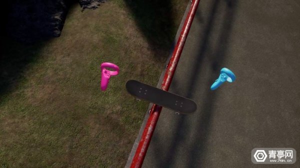 滑板VR模拟游戏《VR Skater》宣布将登陆Steam