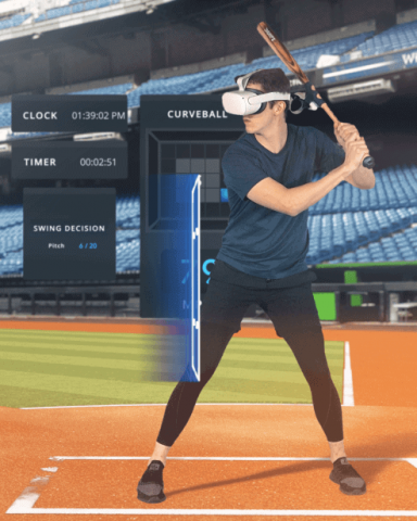 为MLB新赛季做准备，奥克兰运动家队进行VR培训